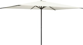 vidaXL Ομπρέλα Κήπου 200 x 300 cm Πολυεστέρας Ορθογώνιος Κρεμ