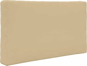 vidaXL Μαξιλάρι Καναπέ Εξωτερικού Χώρου 3 pcs Μπεζ Πολυεστέρας