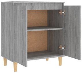 vidaXL Ντουλάπι Γκρι Sonoma 60 x 35 x 70 εκ. από Επεξεργασμένο Ξύλο