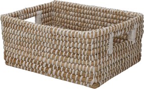 ΨΆΘΙΝΑ &amp; ΥΦΑΣΜΆΤΙΝΑ ΚΑΛΆΘΙΑ BASKET RECTANGULAR, SET OF 2 BD2000340