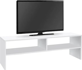 Έπιπλο τηλεόρασης Beirut Megapap χρώμα λευκό 150x30x40εκ.