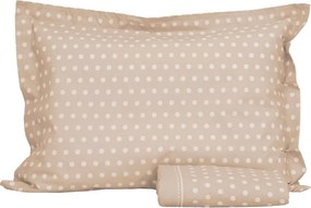 Σεντόνι Λίκνου Επίπεδο (80x100) Anna Riska Baby Mix &amp; Match Μπεζ