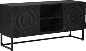 vidaXL Ντουλάπι TV Μαύρο 105 x 30 x 54 εκ