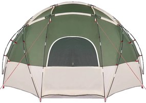 vidaXL Σκηνή Camping με στέγη Πράσινο 475 x 475 x 235 εκ. Πολυεστέρας