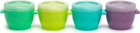 Φαγητοδοχεία (Σετ 4τμχ) Melii Snap and Go Pods MEL11050
