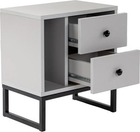 Nightstand Glimmer - Grey, Black Grey
Black