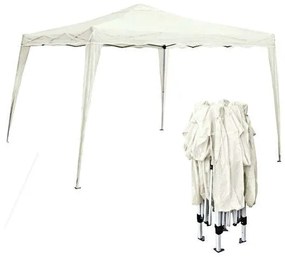 Κιόσκι Πτυσσόμενο Gazebo Ε939 3x3m H. 2.55m White