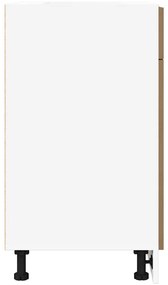 vidaXL Έπιπλο Με Συρτάρι Lyon Αρτισιανή Δρυς 50x46x81,5εκ.
