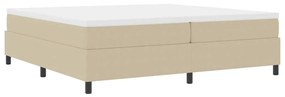 vidaXL Κρεβάτι με ελατήρια Γκρι Πράσινο 200 x 200 cm Βελούδο