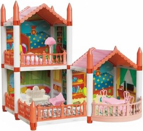Κουκλόσπιτο mini με αξεσουάρ - GJJ-003-DIY - 233399