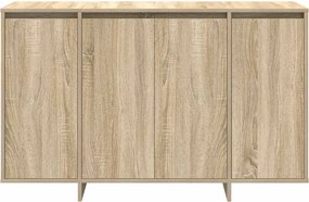 vidaXL Πλαϊνό γραφείο Sonoma Δρυς 120 x 41 x 75 εκ. Επεξεργασμένο ξύλο