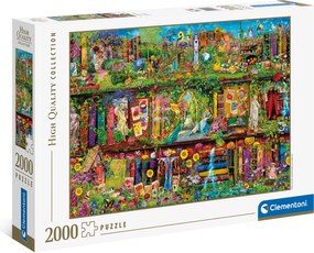 Clementoni Παζλ High Quality Collection The Garden Shelf 2000 τμχ