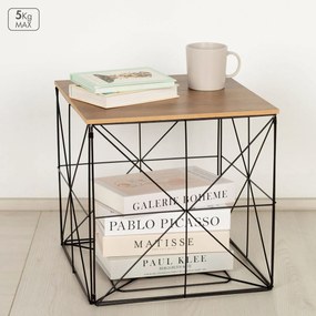 Ράφι παλτών Max Home Σίδερο Ξύλο MDF (4 Μονάδες)