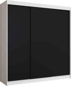 Ντουλάπα Stalion 200 συρόμενη-Leuko-Mauro