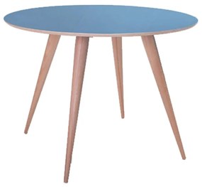 Τραπέζι Planet Round Blue Φ105X75 cm Wood