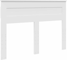 vidaXL Σκελετός Κρεβατιού Λευκό 160 x 200 cm Επεξεργασμένο ξύλο