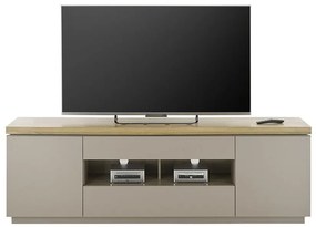Amos Έπιπλο Τηλεόρασης Γκρι Μπεζ 173x40x57 cm
