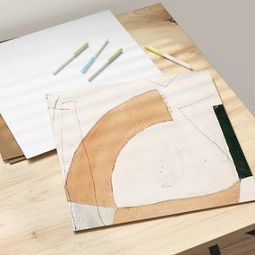 vidaXL Διακοσμητικά Πάνελ 50 pcs Λευκό 30 x 30 x 0.27 εκ.