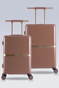 Stewehome Σετ 2 τεμαχίων βαλίτσες με θύρες φόρτισης USB και από πολυκαρβονικό υλικό