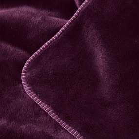 Κουβέρτα Βελουτέ Υπέρδιπλη (220x240) Kentia Loft Monaco 05 Purple