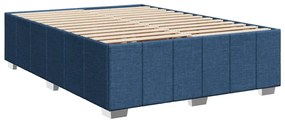 ΚΡΕΒΑΤΙ BOXSPRING ΜΕ ΣΤΡΩΜΑ ΜΠΛΕ 140X190 ΕΚ. ΥΦΑΣΜΑΤΙΝΟ 3287076