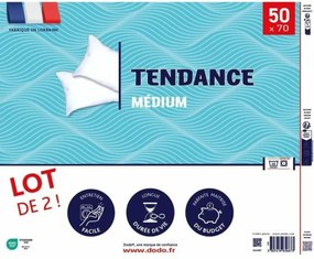 μαξιλάρι DODO Tendance Λευκό 50 x 70 cm x2