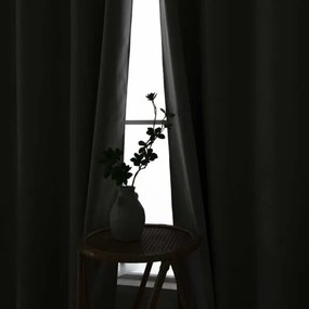 Beauty Home Κουρτίνα Full Blackout σκίασης με 8 κρίκους Total Art 8446 140x270 Άμμου