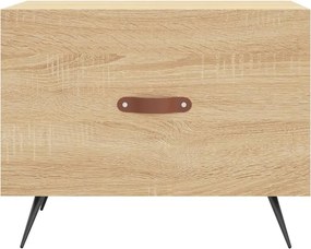 vidaXL Τραπεζάκια Σαλονιού 2 τεμ Sonoma Δρυς 50x50x40 εκ Επεξ. Ξύλο
