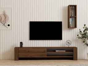 Έπιπλο Τηλεόρασης Καρυδί GRECLO 160x26.8x33