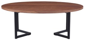 ΤΡΑΠΕΖΙ ΣΑΛΟΝΙΟΥ HM9468.02 MDF ME ΚΑΠΛΑΜΑ ΑΠΟ ΞΥΛΟ ΦΡΑΞΟΥ 120x60x45,5Yεκ.