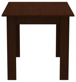 Τραπέζι Manka μελαμίνη σε wenge απόχρωση 110x80x77εκ 110x80x77 εκ.