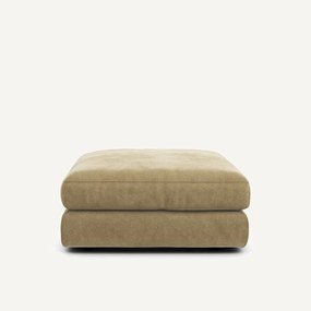 Υποπόδιο από βελούδο stonewashed, SKANDER