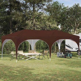 vidaXL Αυτοσχέδιο Μόρφωση 574 x 289 x 245 cm Καφέ Ύφασμα Όξφορντ