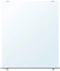 NYSJÖN καθρέπτης με ράφι, 50x60 cm 604.708.37