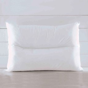 Μαξιλαρι Ύπνου Βαμβακερό Ανατομικό Basics Λευκό Ρυθμός 50Χ70 100% Βαμβάκι