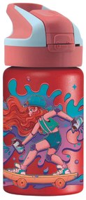 Παγούρι - Θερμός 350ml Με Καλαμάκι Laken Skate