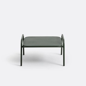 Χαμηλό τραπεζάκι με υποπόδιο από αλουμίνιο, Lysa