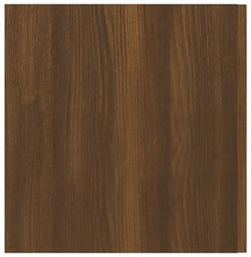 vidaXL Ντουλάπι Τοίχου Καφέ Δρυς 80x39x40 εκ. Επεξεργασμένο Ξύλο