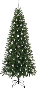 vidaXL Τεχνητό Χριστουγεννιάτικο Δέντρο Πράσινο 240 cm ΠΕ και PVC