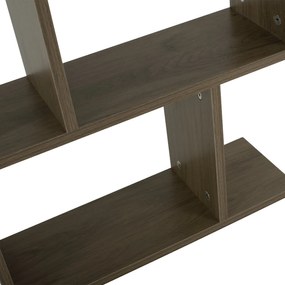 Βοηθητικό τραπέζι Ameer με ράφια μελαμίνης olive grey 50x17x56εκ