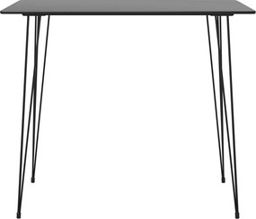 vidaXL Σετ Επίπλων Μπαρ 7 Τεμαχίων Μαύρο / Λευκό