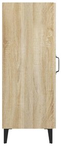vidaXL Ντουλάπι Sonoma Δρυς 34,5x34x90 εκ. από Επεξεργασμένο Ξύλο