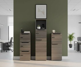 Ντουλάπα Lockero-Mauro-Kafe skouro