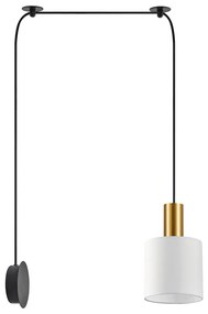 Απλίκα Τοίχου Homelighting 77-8824 Gold/White