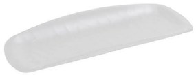 Πιατέλα Γόνδολα Ορθογώνια Wavy Mlw384K48-6 33,5Χ13,5cm White Espiel Μελαμίνη