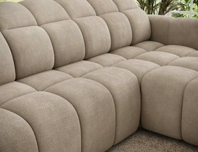 Γωνιακός καναπές Comfora-Μπεζ-Δεξιά