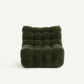 Καπιτονέ πολυθρόνα από βελούδινο chenille, Jud