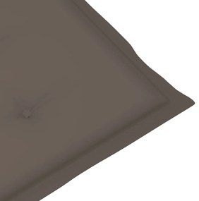 vidaXL Πολυθρόνα Kουνιστή από Μπαμπού με Μαξιλάρι