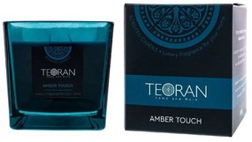 Αρωματικό Κερί Amber Touch Τετράγωνο 210gr Teoran