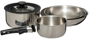 Κατσαρόλες Ανοξείδωτες (Σετ 6τμχ) F-V Cookware 204615